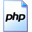 Windows XP PHP file icons