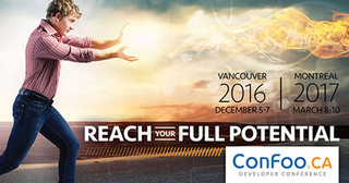 ConFoo Vancouver 2016 and Montreal 2017